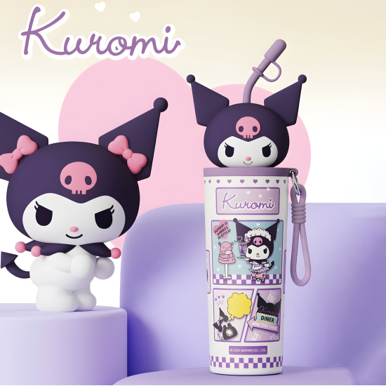Kuromi Vacuum Flask 700 ml